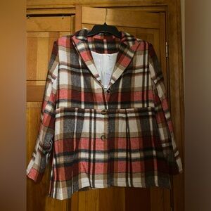 Cute plaid blazer